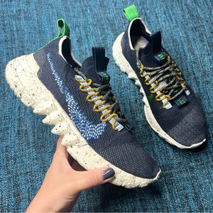 Nike Space Hippie 01 Sneakers in Obsidian Blue Men's Size 8 Athletic Shoes